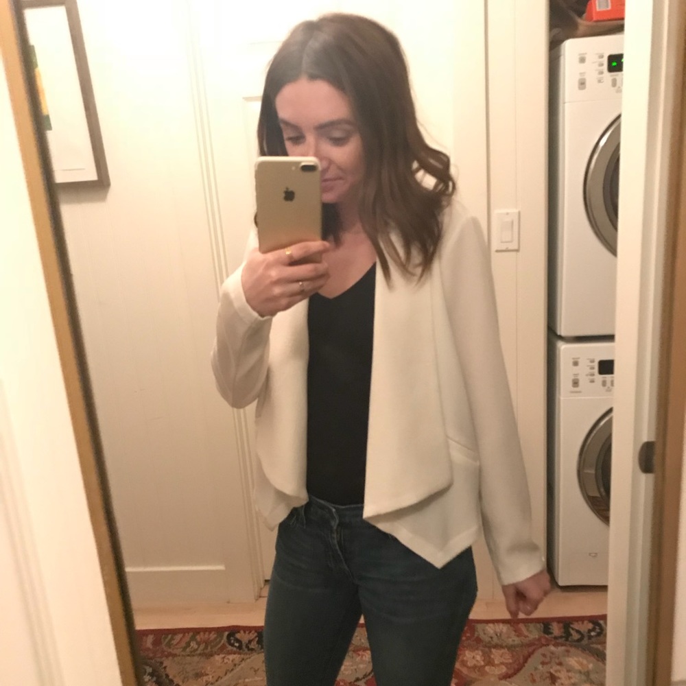 Sophie Rue white lightweight Blazer